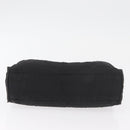 FENDI Zucca Canvas Handtasche Schwarz Silber Auth 182080-9