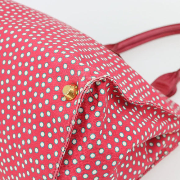 Miu Miu Tragetasche Canvas Gold Rot Orig. 182084A
