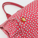Miu Miu Tragetasche Canvas Gold Rot Orig. 182084A-13