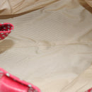 Miu Miu Tragetasche Canvas Gold Rot Orig. 182084A-16