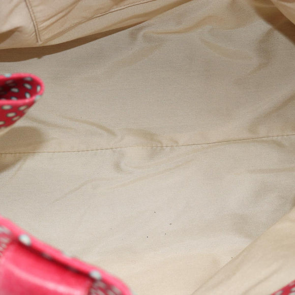 Miu Miu Tragetasche Canvas Gold Rot Orig. 182084A
