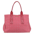 Miu Miu Tragetasche Canvas Gold Rot Orig. 182084A-2