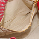Miu Miu Tragetasche Canvas Gold Rot Orig. 182084A-20