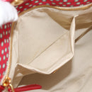 Miu Miu Tragetasche Canvas Gold Rot Orig. 182084A-21