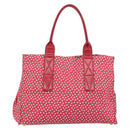 Miu Miu Tragetasche Canvas Gold Rot Orig. 182084A-3
