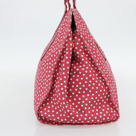 Miu Miu Tragetasche Canvas Gold Rot Orig. 182084A