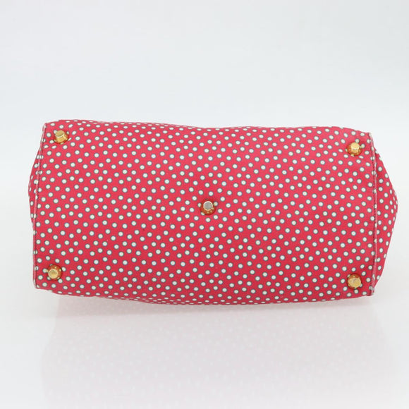 Miu Miu Tragetasche Canvas Gold Rot Orig. 182084A