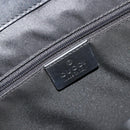 GUCCI GG Canvas Draagtas Zwart Zilver 002 1064 3444 Auth 182085A-18