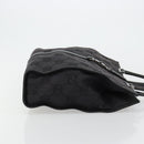 GUCCI GG Canvas Draagtas Zwart Zilver 002 1064 3444 Auth 182085A-3