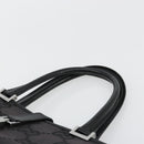 GUCCI GG Canvas Draagtas Zwart Zilver 002 1064 3444 Auth 182085A-8