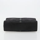GUCCI GG Canvas Draagtas Zwart Zilver 002 1064 3444 Auth 182085A-5