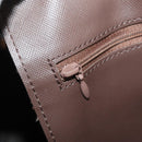 Burberrys Nova Check Boston Bag Canvas Beige Gold Auth 182091-20