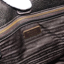 PRADA Tote Bag Leder 2way Gold Auth 182095-17