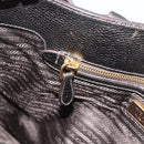 PRADA Tote Bag Leder 2way Gold Auth 182095-21