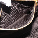 PRADA Tote Bag Leder 2way Gold Auth 182095-22