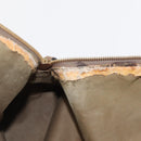 Chloe Elsie Hand Bag Leather Beige Gold Auth 182109-11