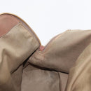 Chloe Elsie Hand Bag Leather Beige Gold Auth 182109-21