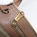 Chloe Elsie Hand Bag Leather Beige Gold Auth 182109-22