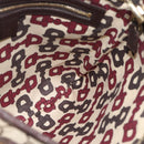 GUCCI GG Canvas Web Sherry Line Shoulder Bag Beige Gold Red 144388 Auth 182113A-19