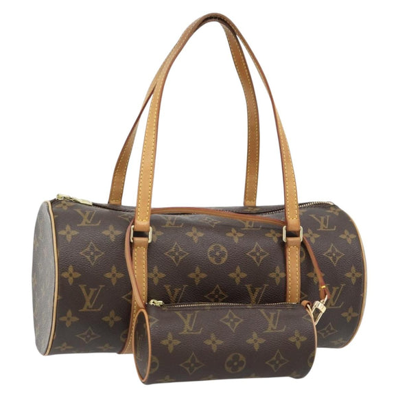 LOUIS VUITTON Monogram Papillon 30 Hand Bag M51385 LV Auth 182117V