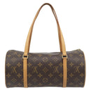 LOUIS VUITTON Monogram Papillon 30 Hand Bag M51385 LV Auth 182117V-2