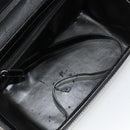 GUCCI Bamboo Vanity Hand Bag Leather Black Silver 013 2122 2490 Auth 182121-11