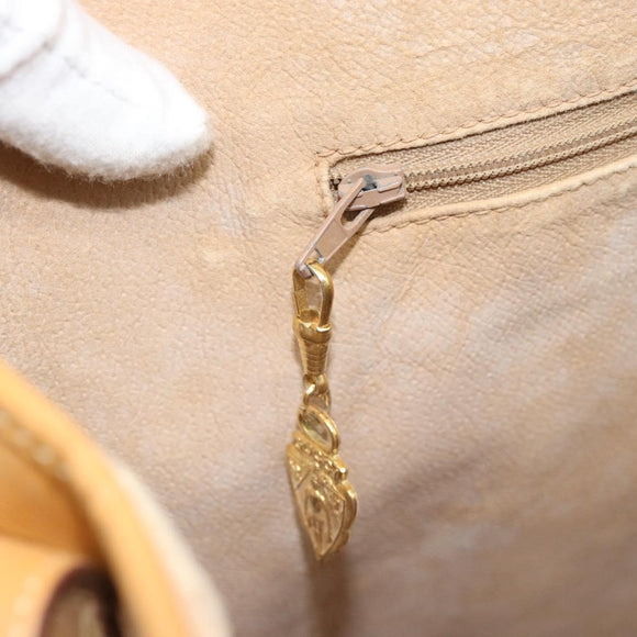 GUCCI Micro GG Supreme Tragetasche PVC Beige Gold 002 115 0135 Auth 182123