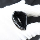 PRADA Omkeerbare Handtas Nylon Zwart Zilver Auth 182129A-15