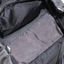 PRADA Omkeerbare Handtas Nylon Zwart Zilver Auth 182129A-17