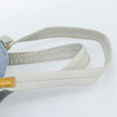 PRADA Backpack Nylon Light Blue Silver Auth 182131-15