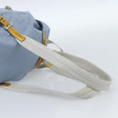 PRADA Backpack Nylon Light Blue Silver Auth 182131-8