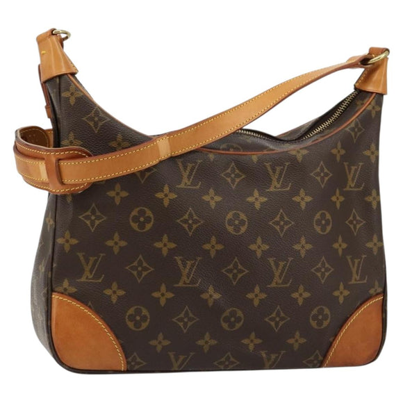 LOUIS VUITTON Monogram Boulogne 30 Shoulder Bag M51265 LV Auth 182139A