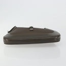 GUCCI Jackie Shoulder Bag Satin Brown Silver 001 3306 Auth 182140-12