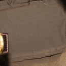 FENDI Zucca Canvas Hand Bag Black Brown Auth 182141-11