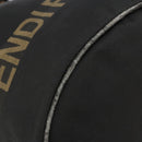 FENDI Tote Bag Canvas Black Auth 182142-14