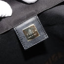 FENDI Tote Bag Canvas Black Auth 182142-10
