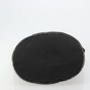 FENDI Tote Bag Canvas Black Auth 182142-5