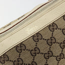GUCCI GG Canvas Abbey Tote Bag Beige Gold 141470 Auth 182144-18