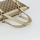 GUCCI GG Canvas Abbey Tote Bag Beige Gold 141470 Auth 182144-7