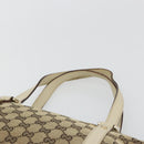 GUCCI GG Canvas Abbey Tote Bag Beige Gold 141470 Auth 182144-14