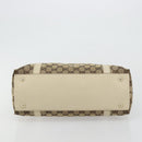 GUCCI GG Canvas Abbey Tote Bag Beige Gold 141470 Auth 182144-5