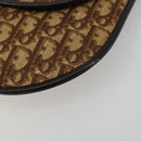 Christian Dior Trotter Canvas Umhängetasche Braun Gold Original 182147-10