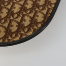 Christian Dior Trotter Canvas Umhängetasche Braun Gold Original 182147-12