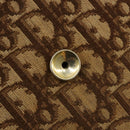 Christian Dior Trotter Canvas Umhängetasche Braun Gold Original 182147-16