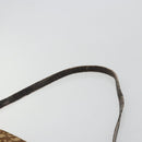Christian Dior Trotter Canvas Umhängetasche Braun Gold Original 182147-8