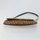 Christian Dior Trotter Canvas Umhängetasche Braun Gold Original 182147-9