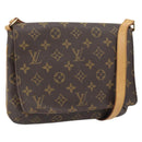 LOUIS VUITTON Monogram Musette Tango Tasche mit kurzem Riemen M51257 LV Auth 182148A-1