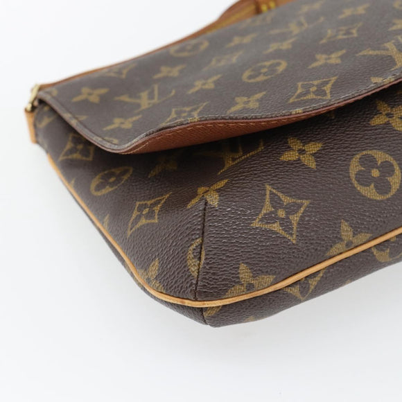 LOUIS VUITTON Monogram Musette Tango Tasche mit kurzem Riemen M51257 LV Auth 182148A