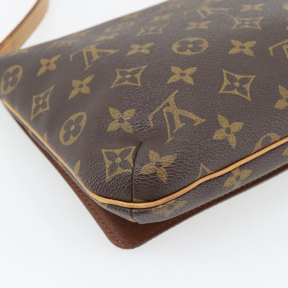 LOUIS VUITTON Monogram Musette Tango Tasche mit kurzem Riemen M51257 LV Auth 182148A