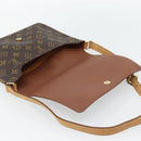 LOUIS VUITTON Monogram Musette Tango Tasche mit kurzem Riemen M51257 LV Auth 182148A-9